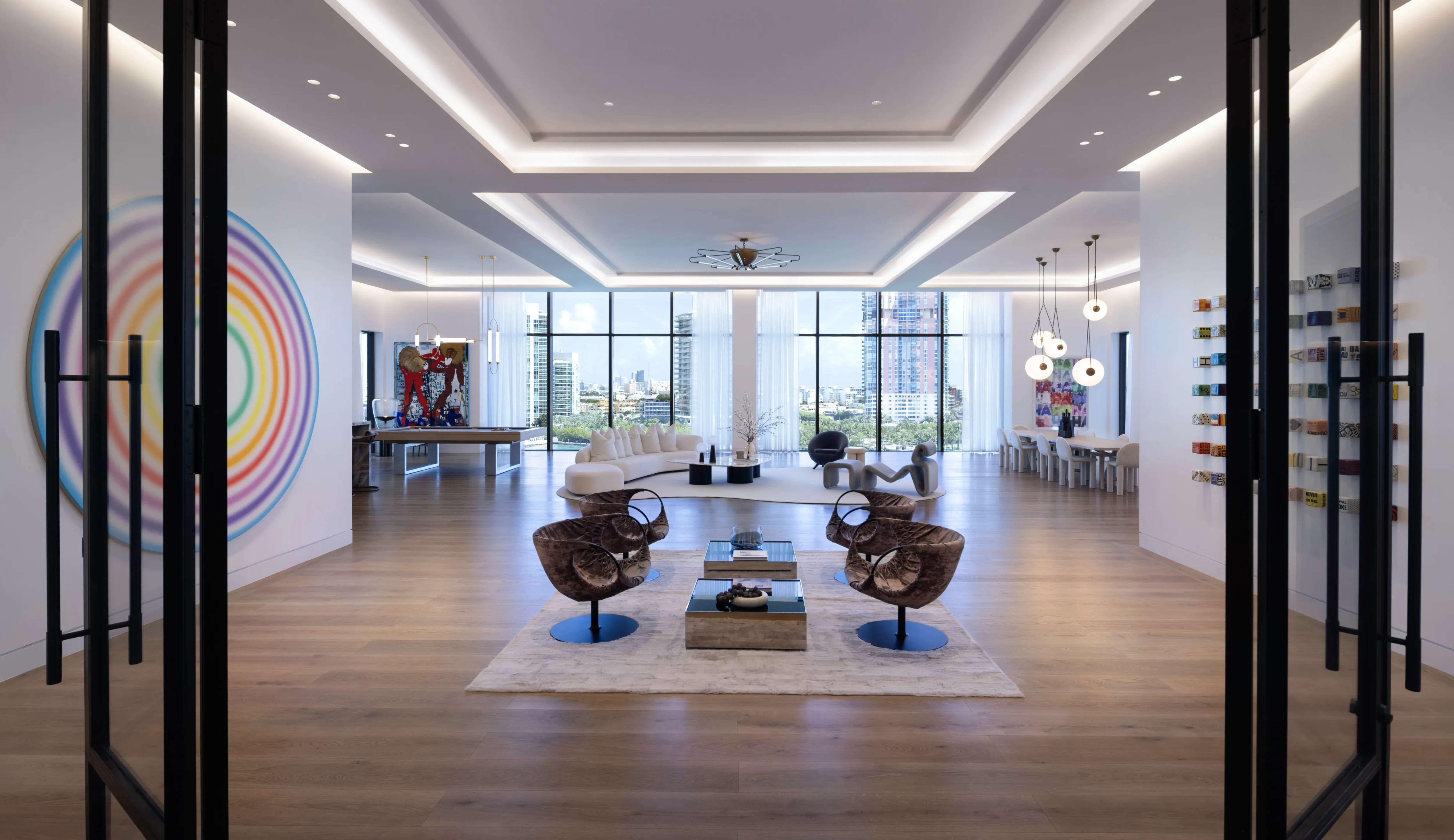 Fisher Island Penthouse - Architectural Details