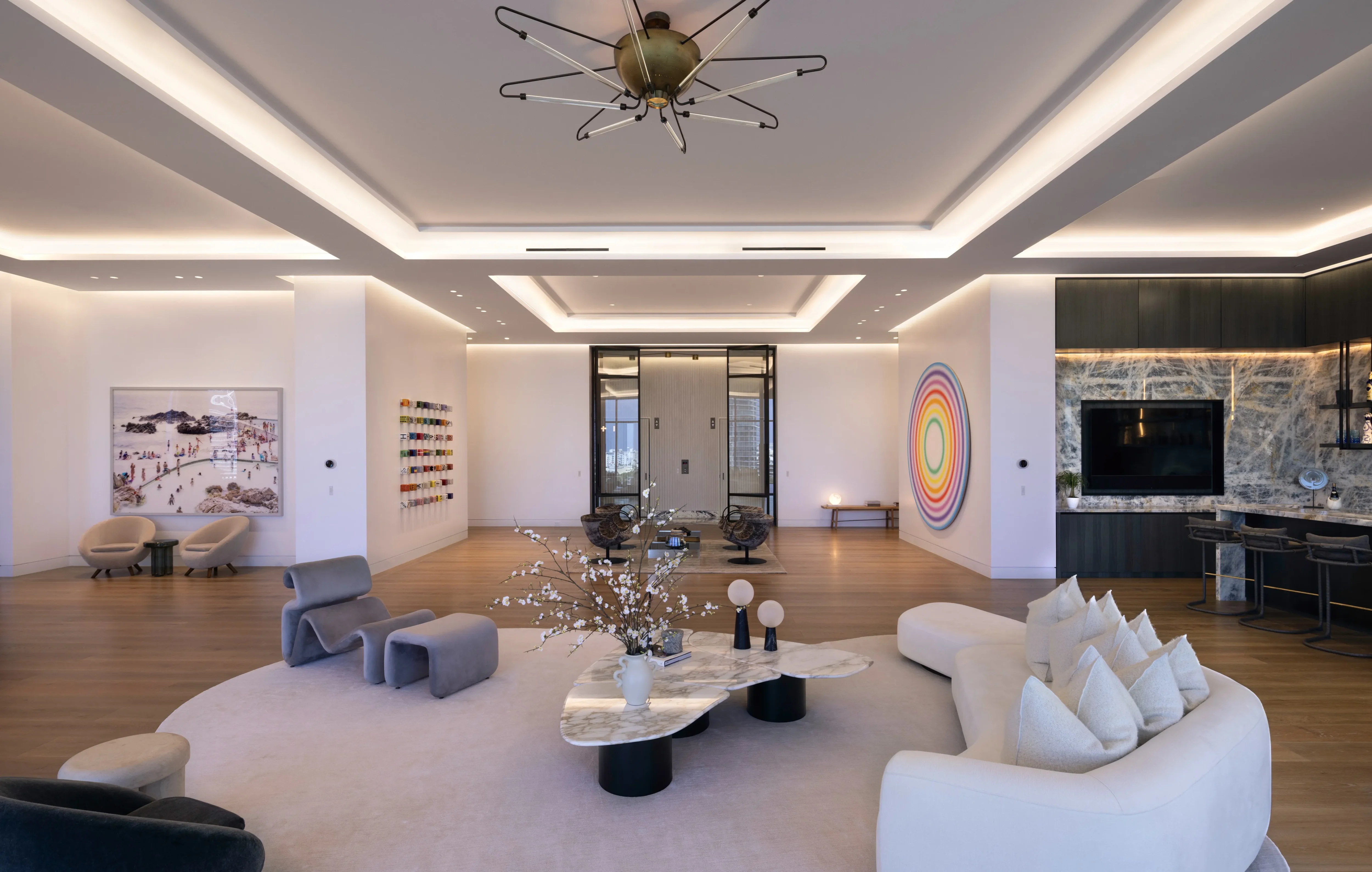 Fisher Island Penthouse - Interior Design