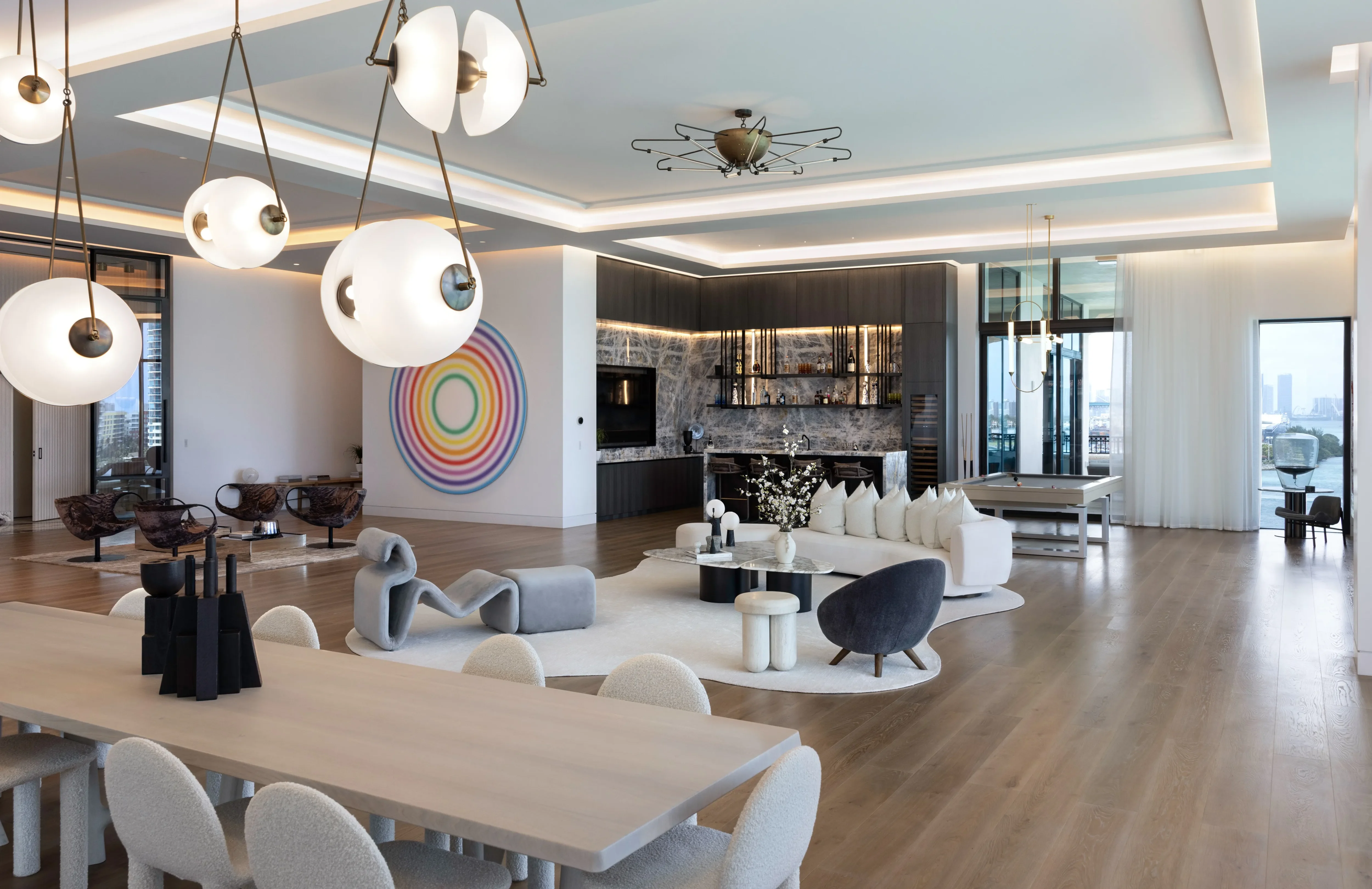 Fisher Island Penthouse - Interior Design