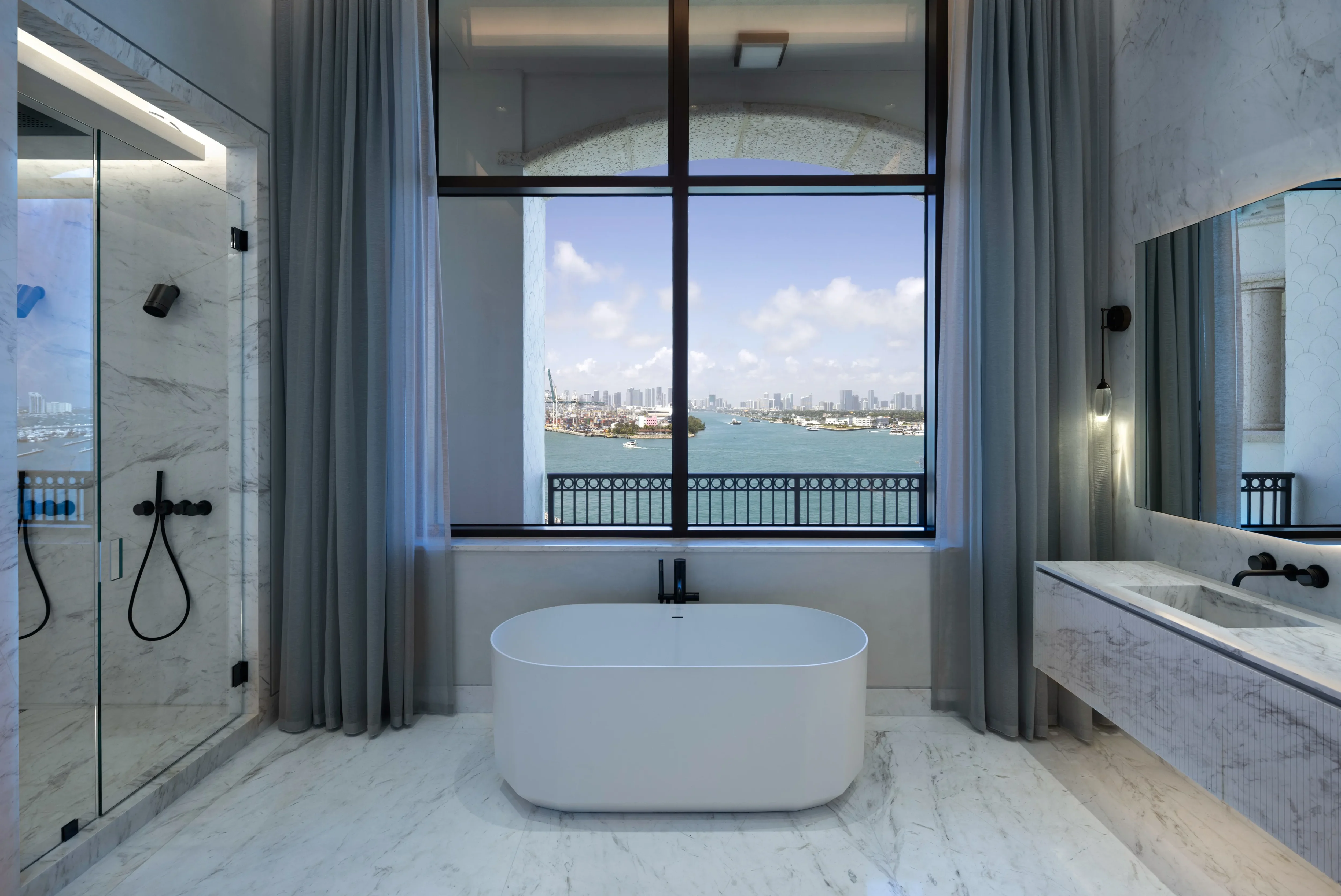 Fisher Island Penthouse - Interior Design