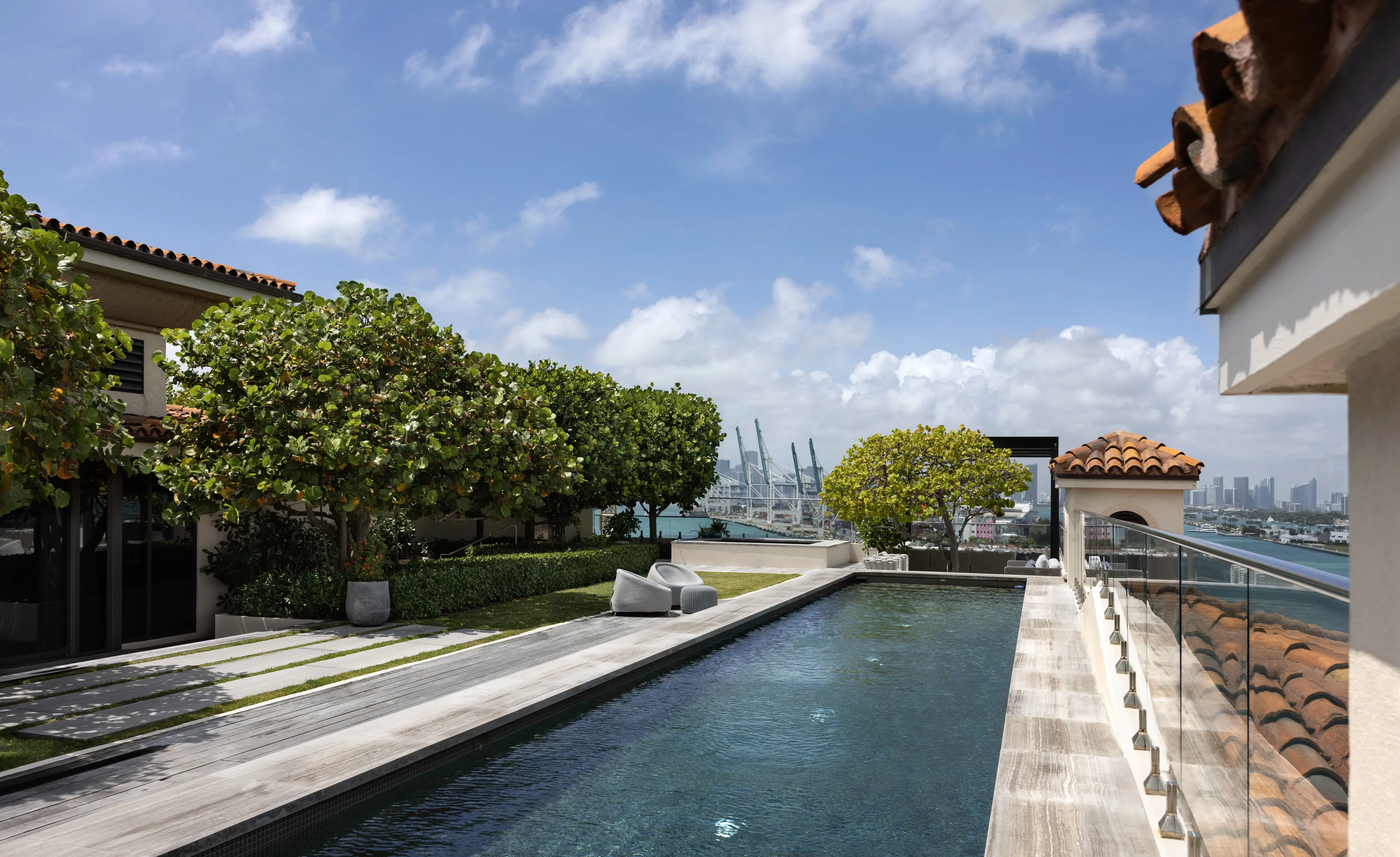 Fisher Island Penthouse - Architectural Details