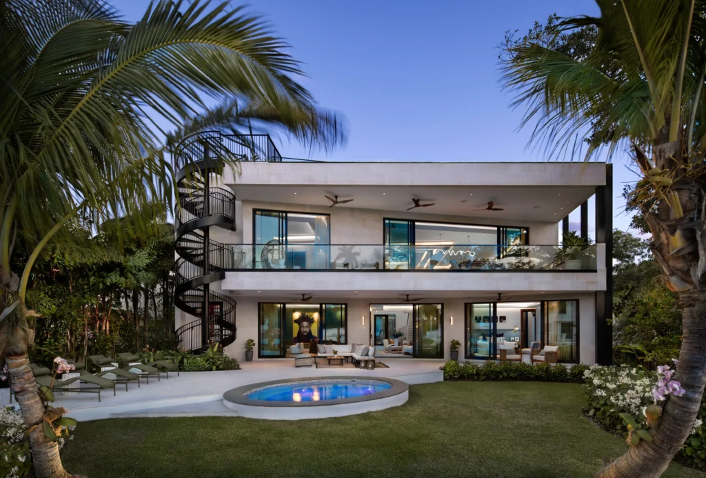 North Bay Contemporary Villa a home designed and developed by Bart Reines.