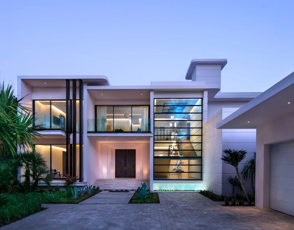 Streamline Modern a home designed and developed by Bart Reines.