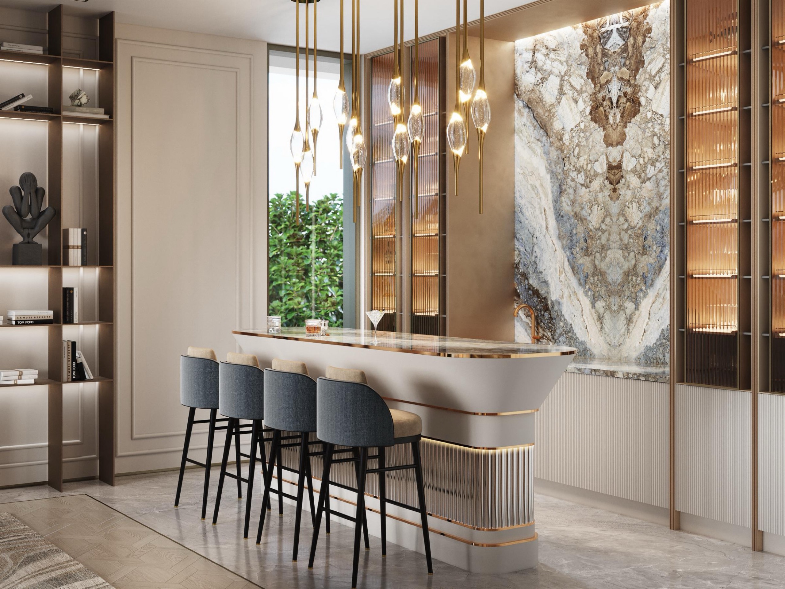 Lakeview Opulence (in progress) - Interior Design