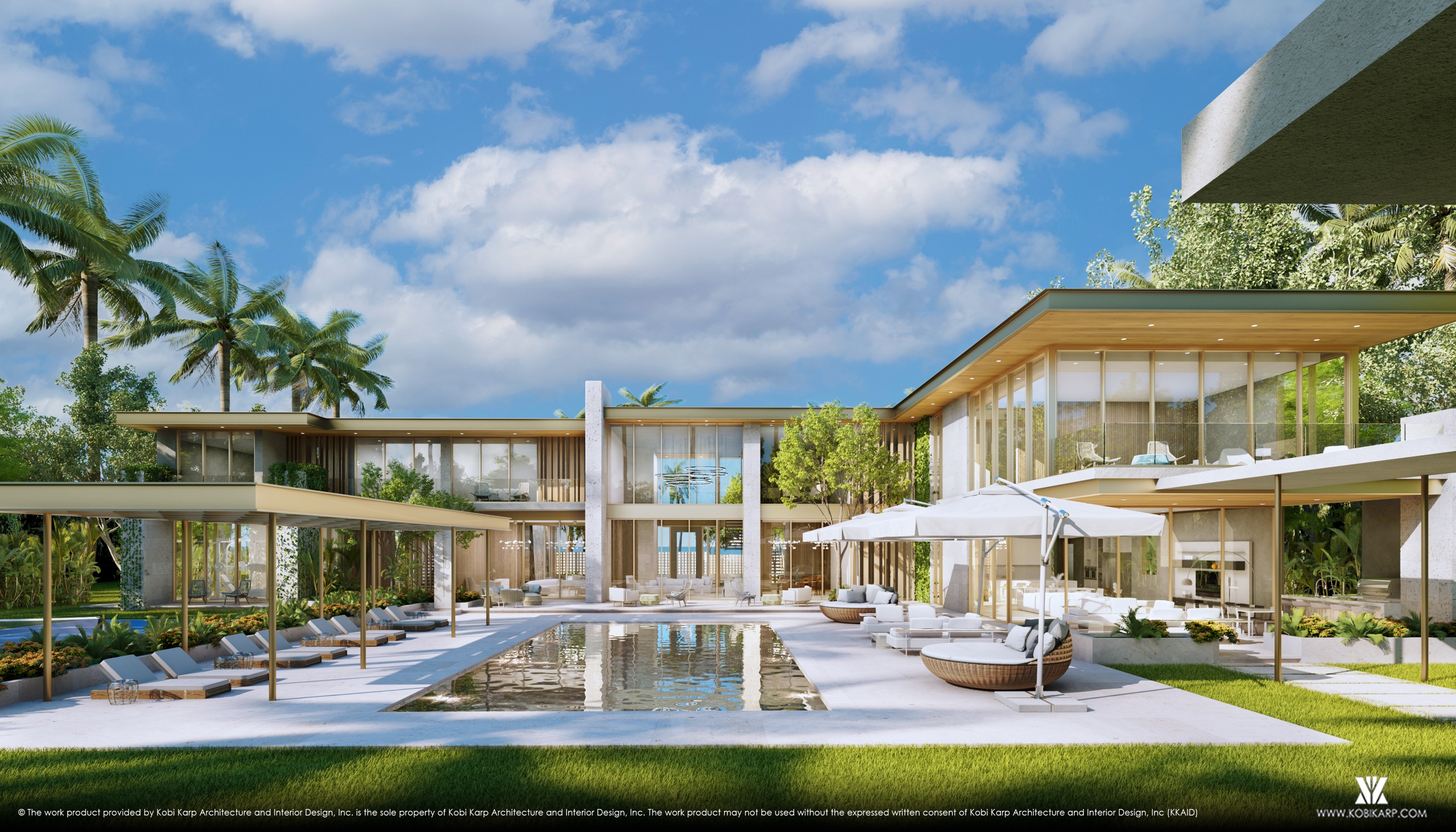 Ponce-Davis Contemporary Villa (in progress) - Interior Design
