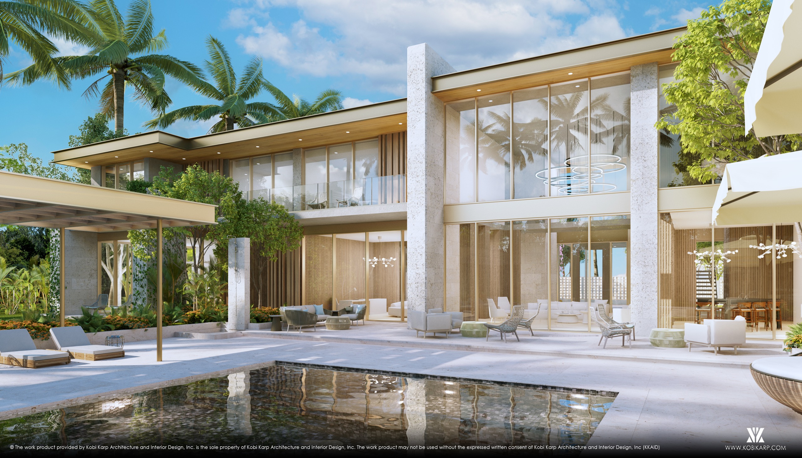 Ponce-Davis Contemporary Villa (in progress) - Interior Design