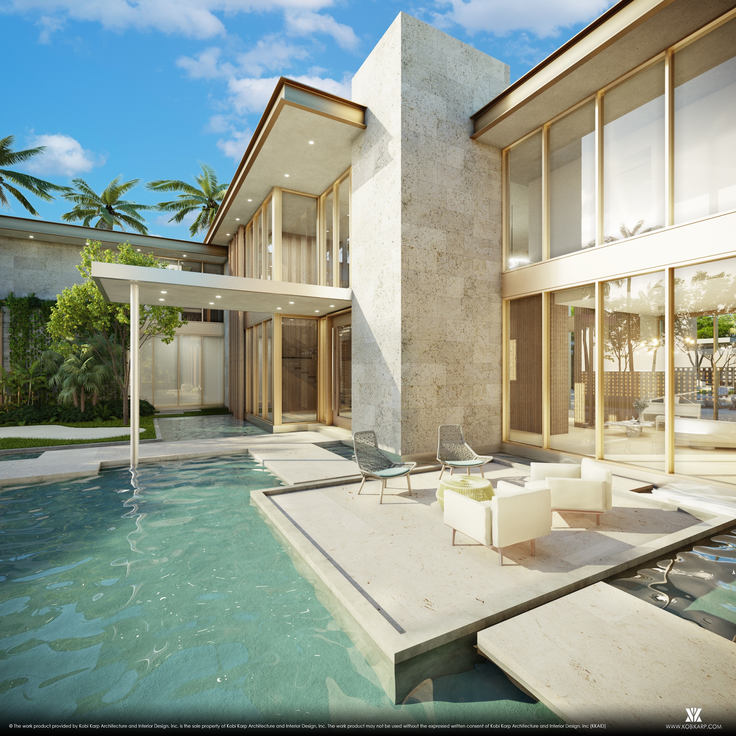 Ponce-Davis Contemporary Villa (in progress) - Architectural Details