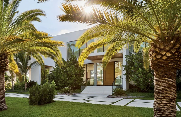 Read about Bart Raines in the Press article "Sinuous Shapes Play Off A Miami Home’s Crisp Architecture"