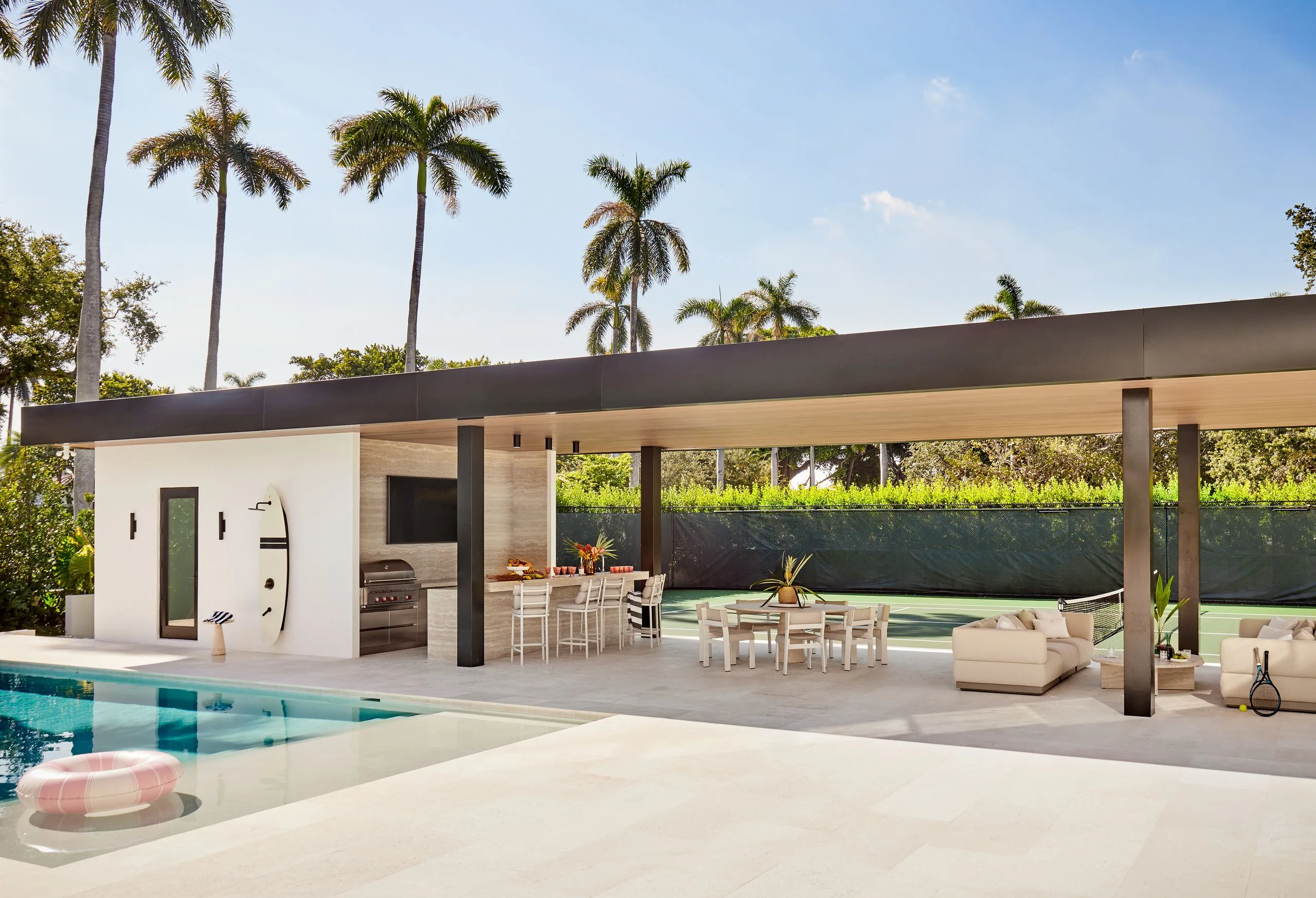 La Gorce Island Retreat - Interior Design