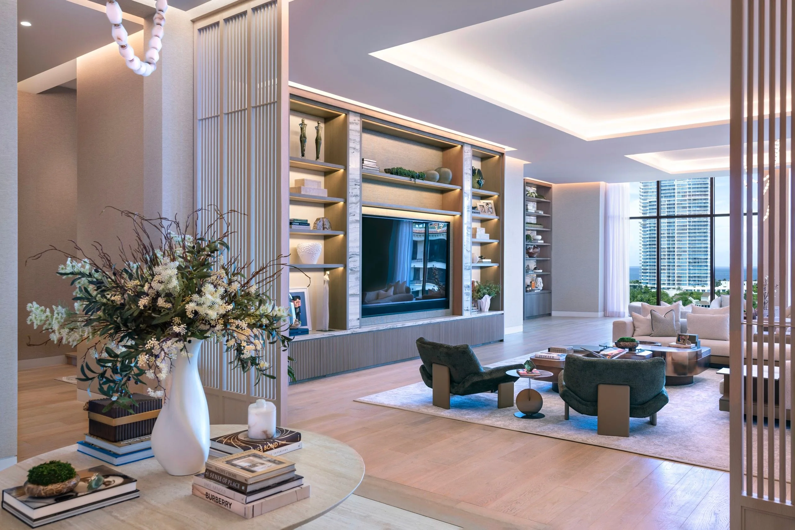 Fisher Island Refined Penthouse - Luxury Construction