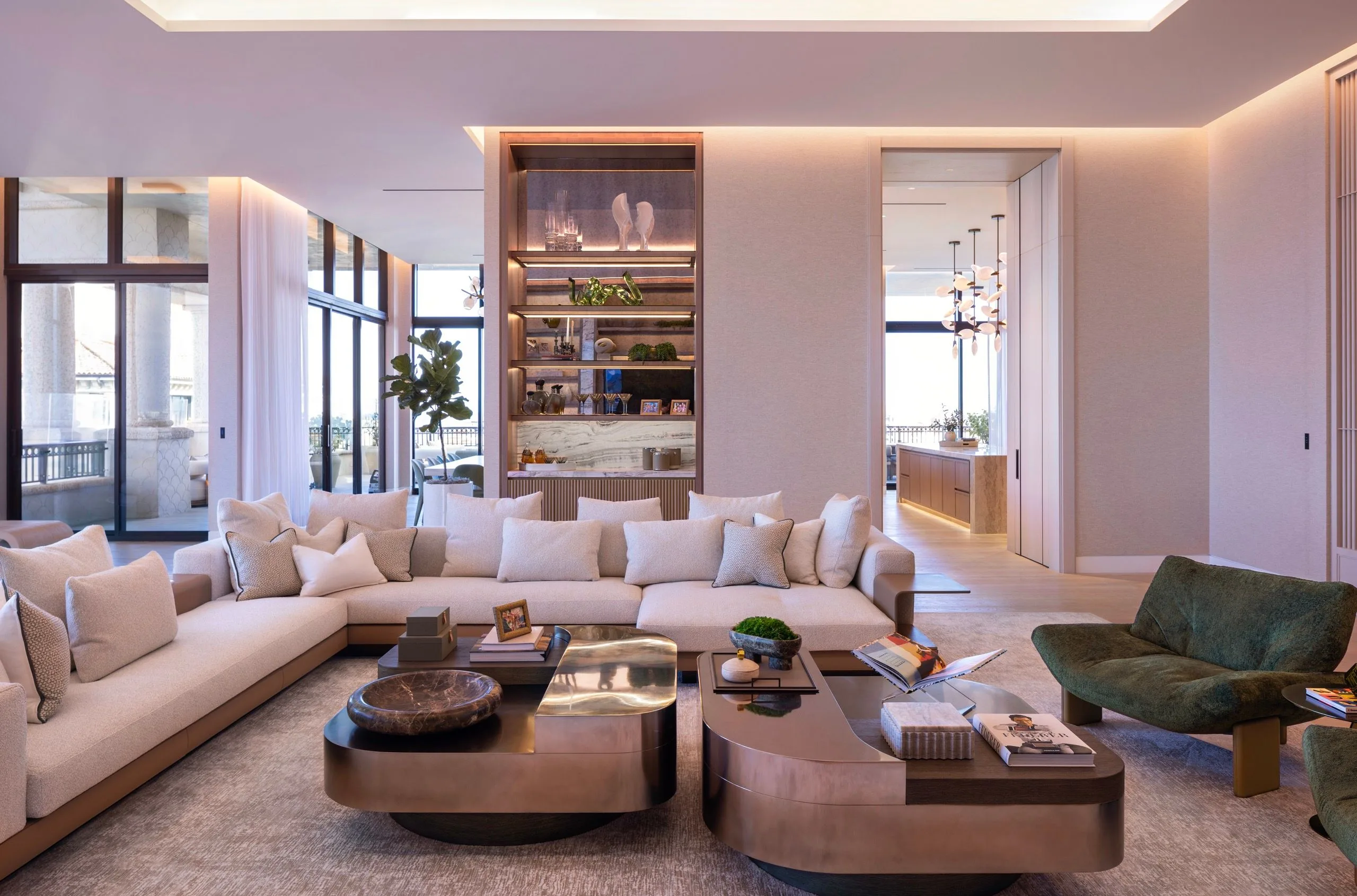 Fisher Island Refined Penthouse - Architectural Details