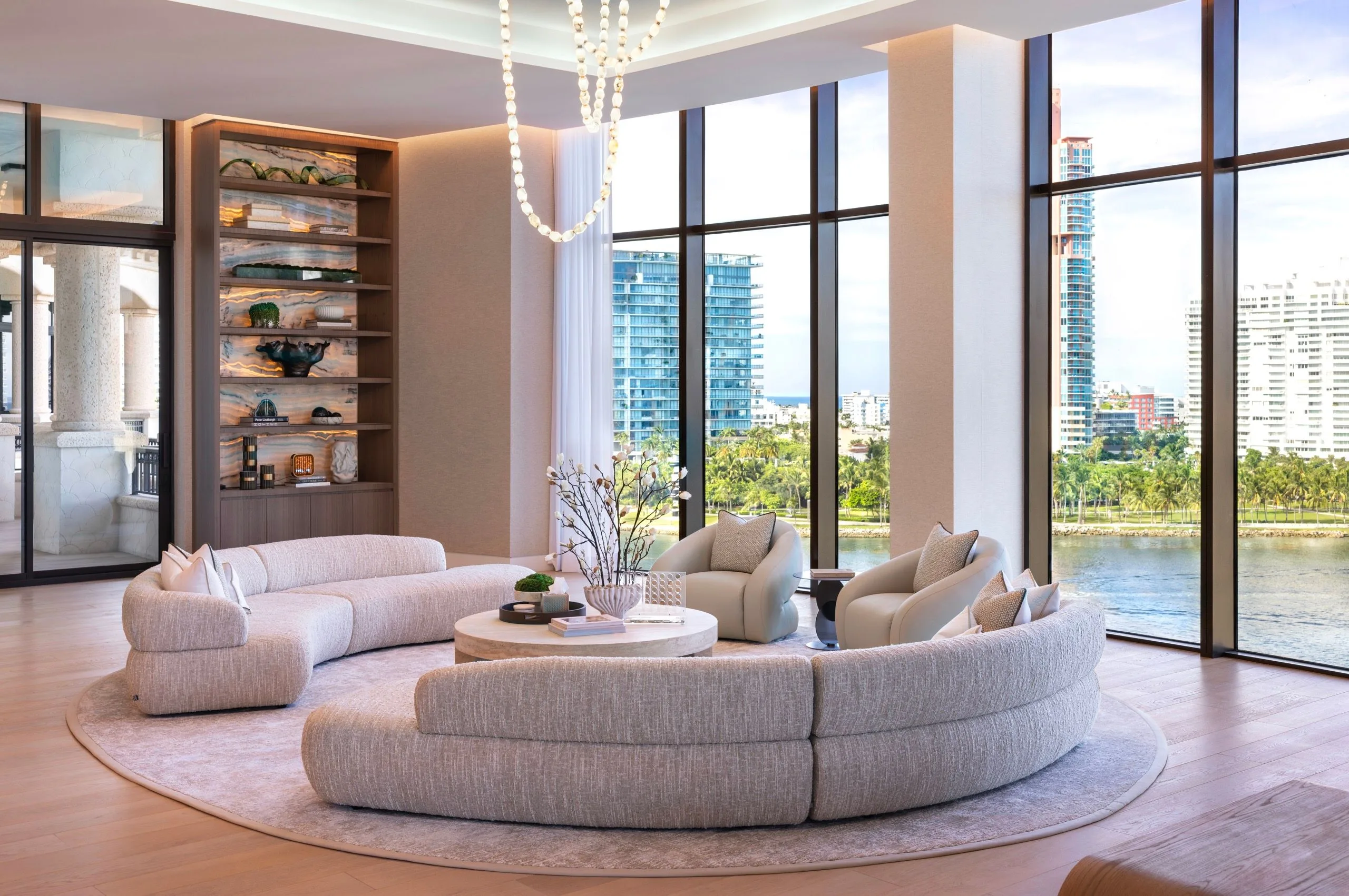 Fisher Island Refined Penthouse - Architectural Details