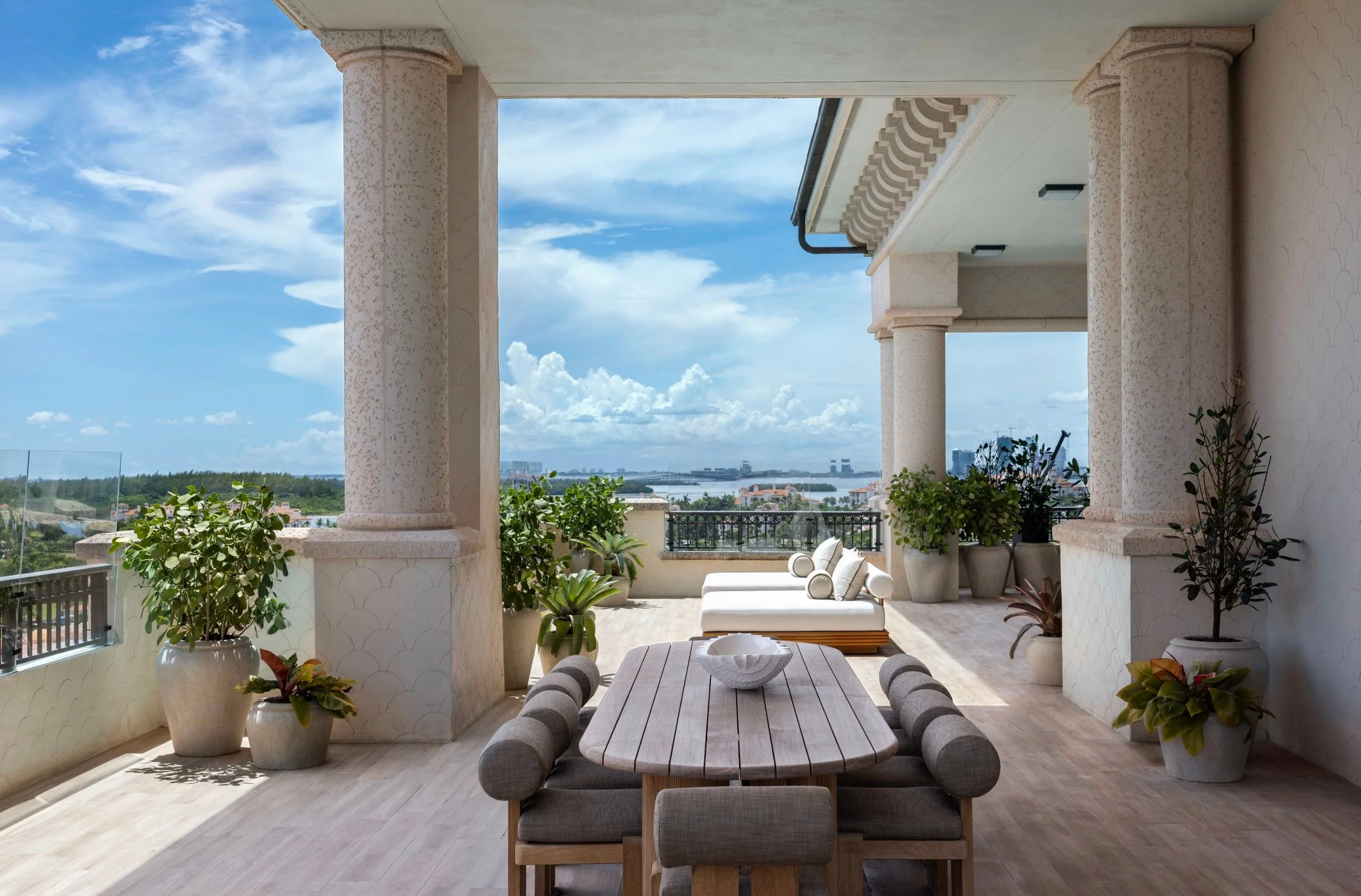 Fisher Island Refined Penthouse - Architectural Details